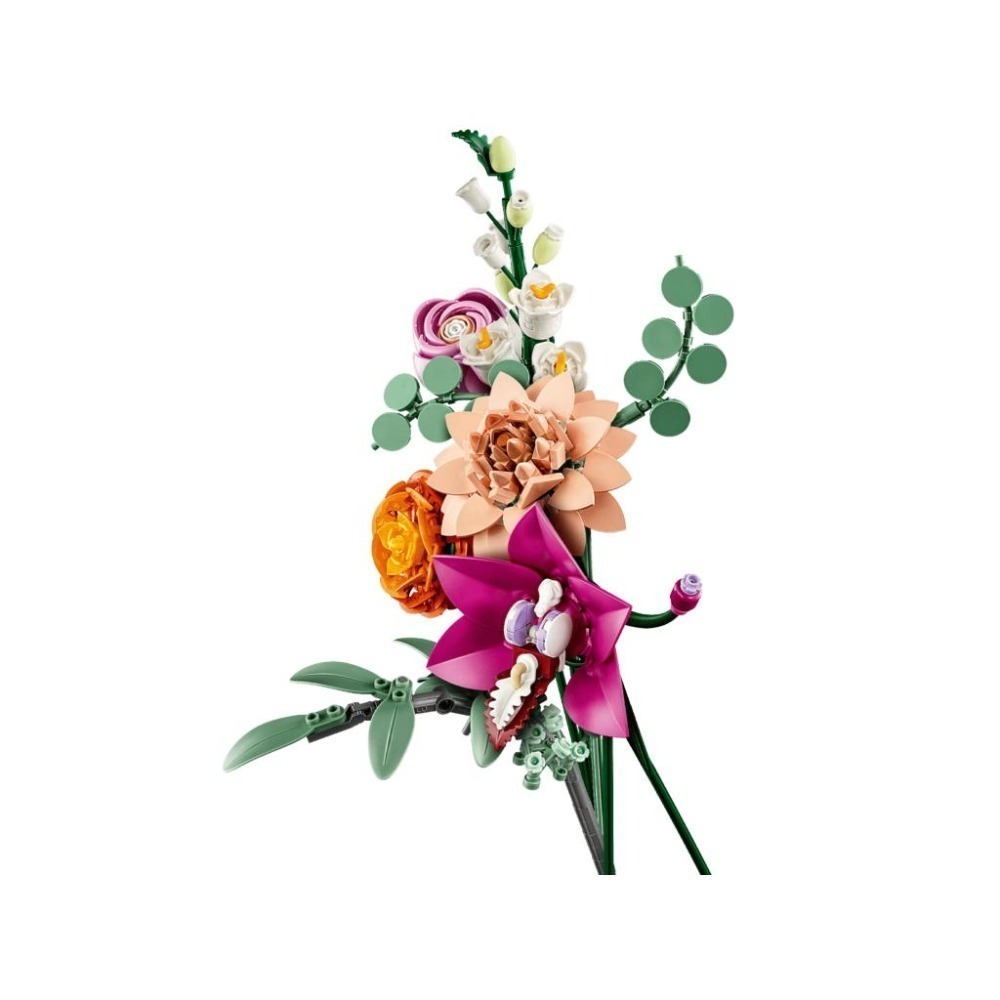 ［想樂］全新 樂高 LEGO 10342 花藝系列 優雅粉紅花束 Pretty Pink Flower Bouquet-細節圖5