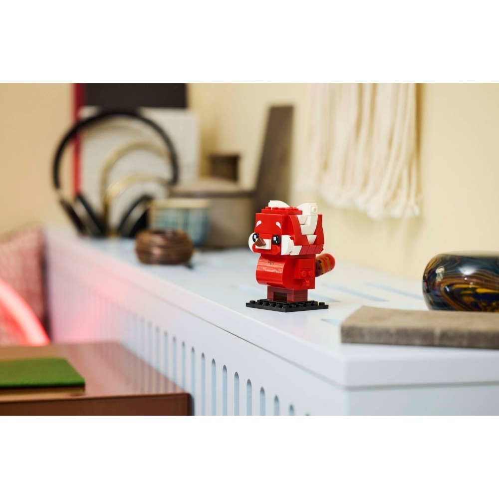 ［想樂］全新 樂高 Lego 40798 Brickheadz  紅熊貓美美-細節圖5