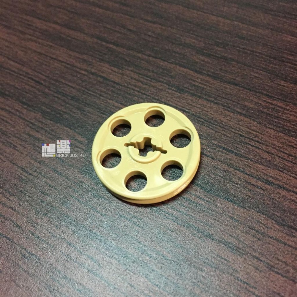 ［想樂］『零件』 全新 樂高 Lego 4185 滑輪 科技零件 深灰色 淺灰色 黃-細節圖6