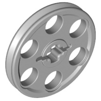 ［想樂］『零件』 全新 樂高 Lego 4185 滑輪 科技零件 深灰色 淺灰色 黃-規格圖7