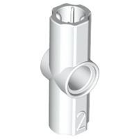 ［想樂］『零件』 全新 樂高 LEGO 32034 科技連接 白色 淺灰 黑-細節圖2