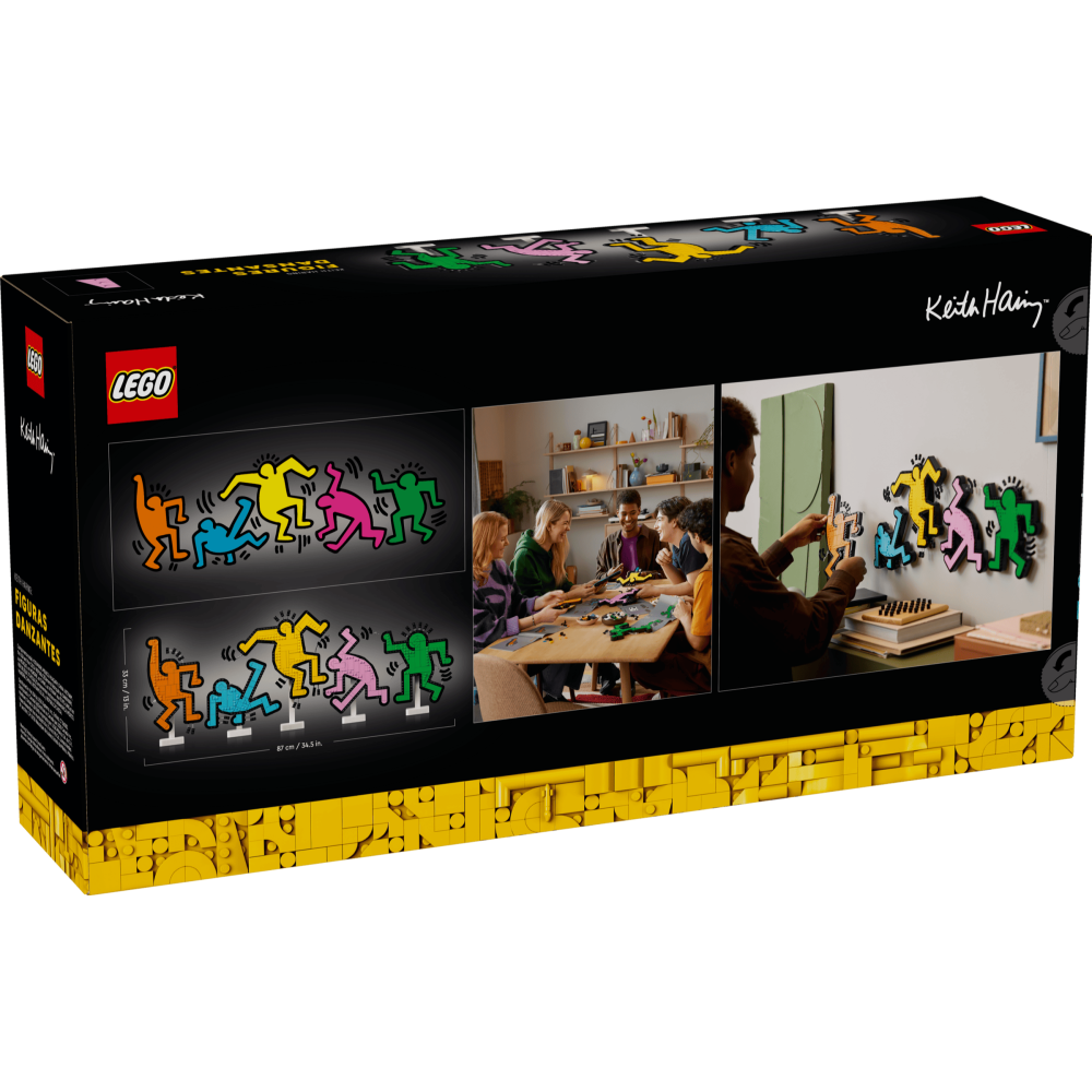 ［想樂］全新 樂高 LEGO 31216 ART 凱斯 哈林 -跳舞小人 Keith Haring - Dancing-細節圖2