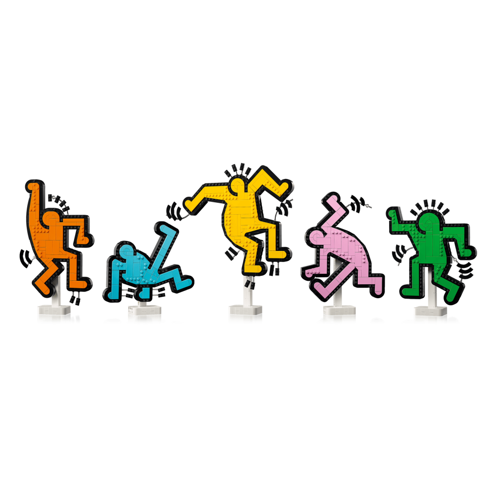 ［想樂］全新 樂高 LEGO 31216 ART 凱斯 哈林 -跳舞小人 Keith Haring - Dancing-細節圖4