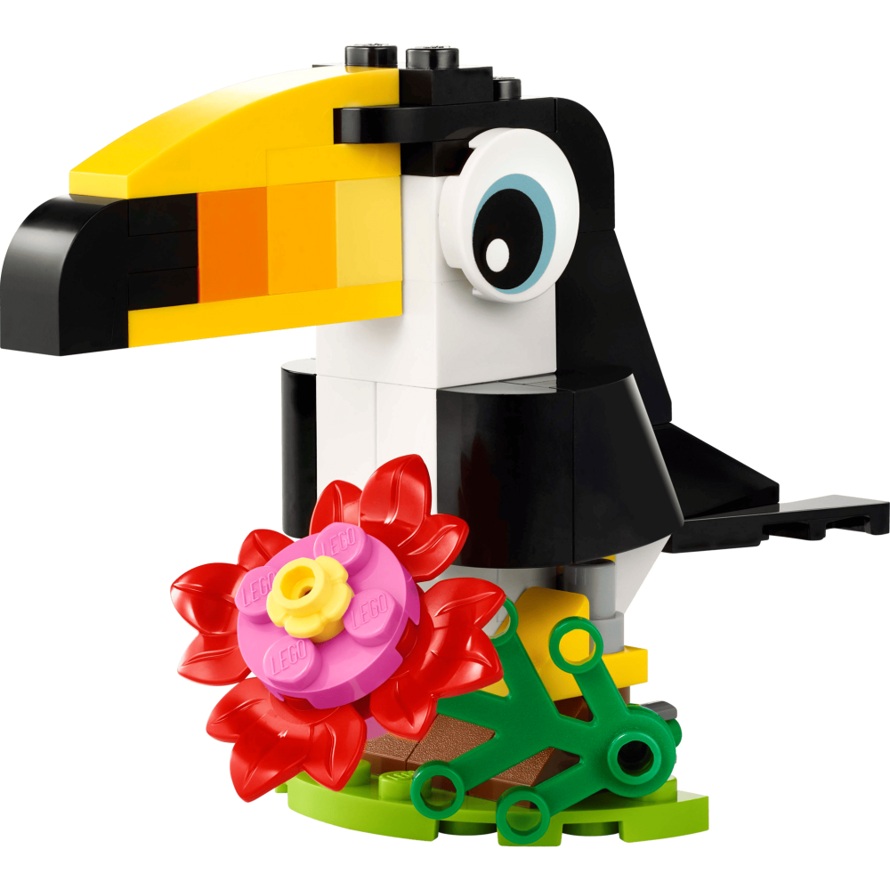 ［想樂］『小包』全新 樂高 LEGO 30688 Creator 熱帶巨嘴鳥 Tropical Toucan-細節圖3