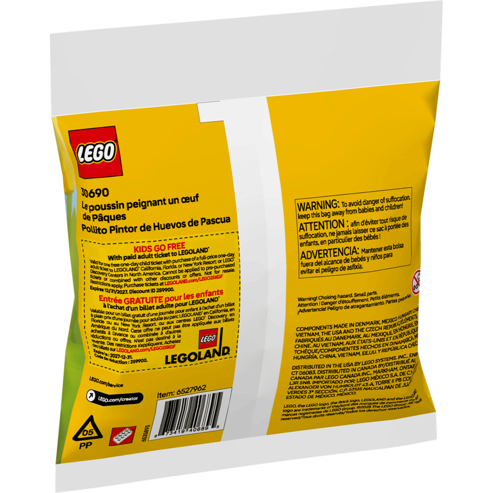［想樂］『小包』全新 樂高 LEGO 30690 Creator 復活節 小雞 Easter Egg Chick-細節圖2
