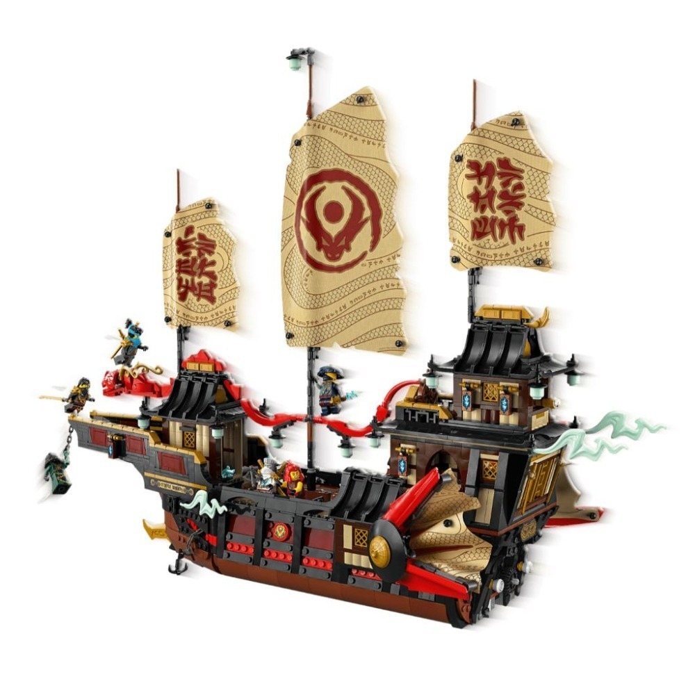 ［想樂］全新 樂高 LEGO 71848 Ninjago 忍者 寺廟賞金號-細節圖5