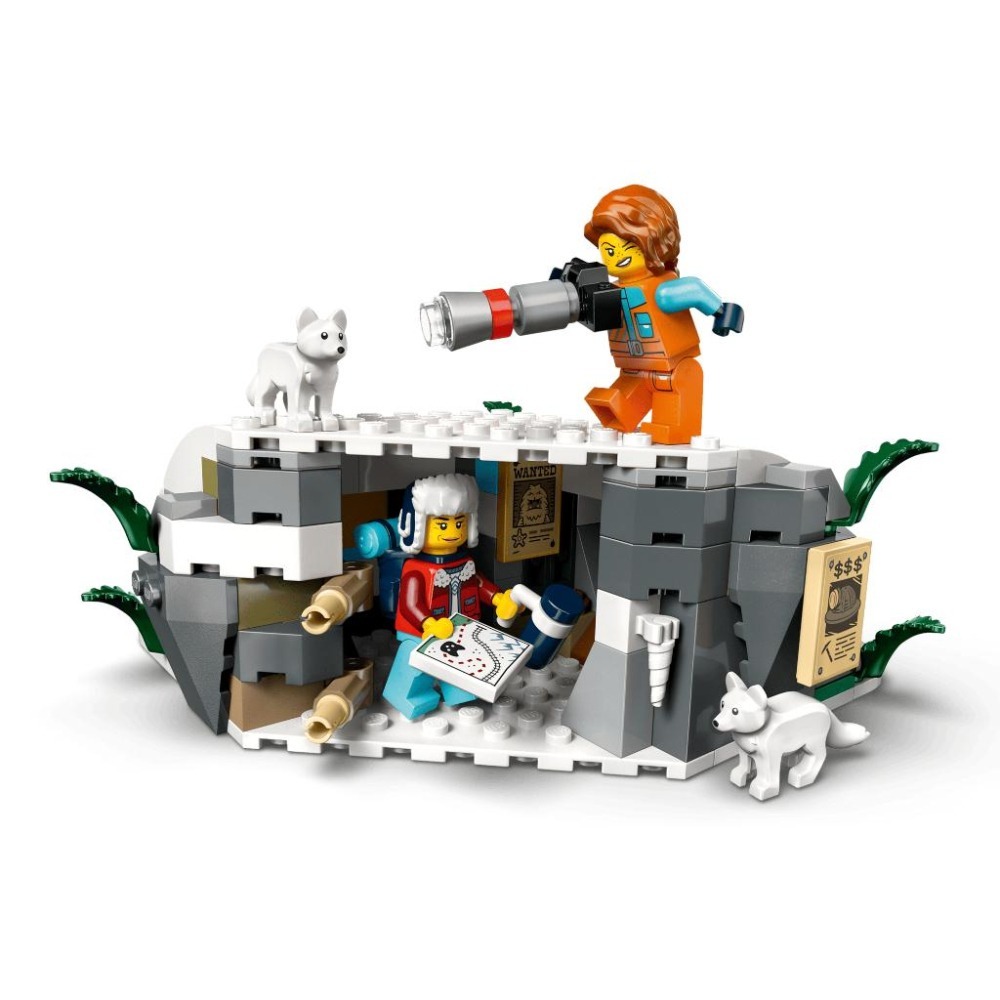 ［想樂］全新 樂高 LEGO 60470 City 城市 探險家的北極特快車-細節圖5