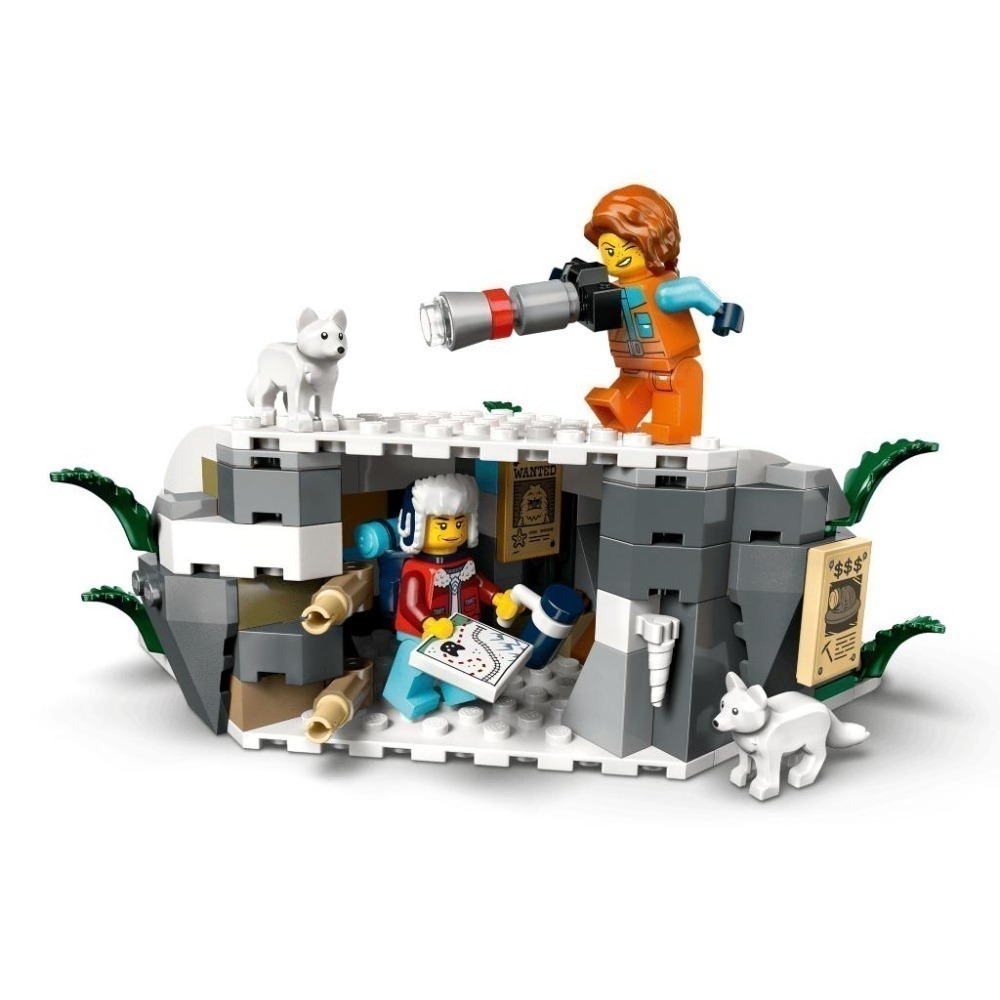 ［想樂］全新 樂高 LEGO 60470 City 城市 探險家的北極特快車-細節圖5