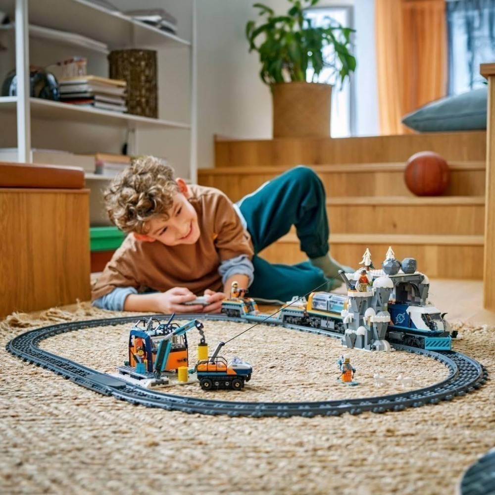［想樂］全新 樂高 LEGO 60470 City 城市 探險家的北極特快車-細節圖9