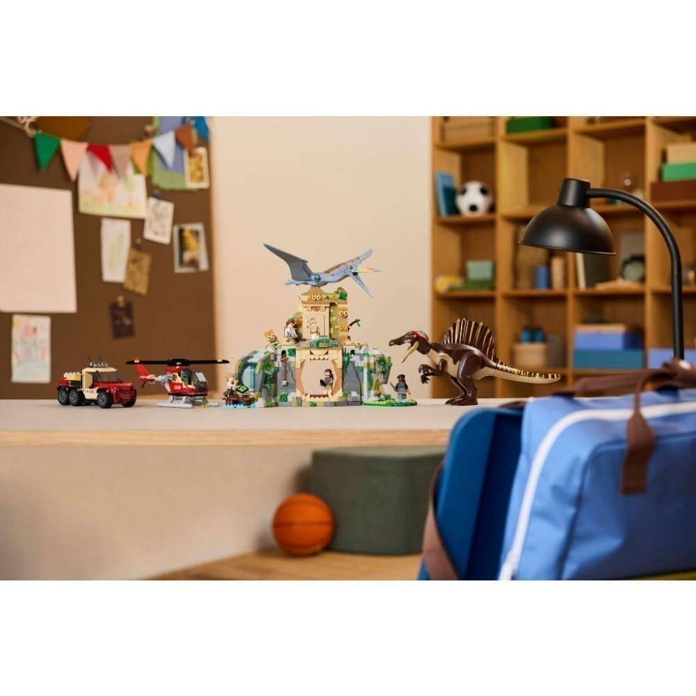 ［想樂］全新 樂高 LEGO 76976 侏儸紀世界 Jurassic World 棘龍和風神翼龍空中任務-細節圖4