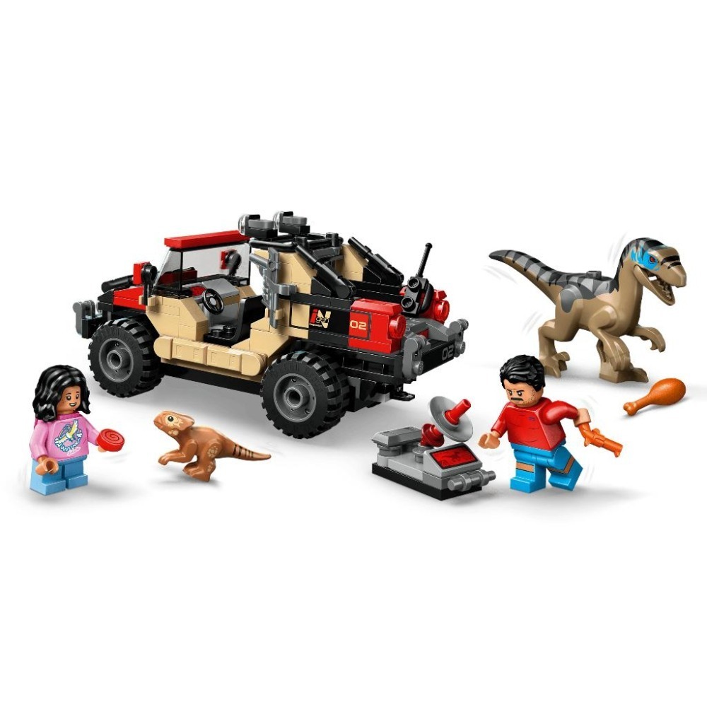 ［想樂］全新 樂高 LEGO 76972 侏儸紀世界 Jurassic World 逃離迅猛龍越野大冒險-細節圖5