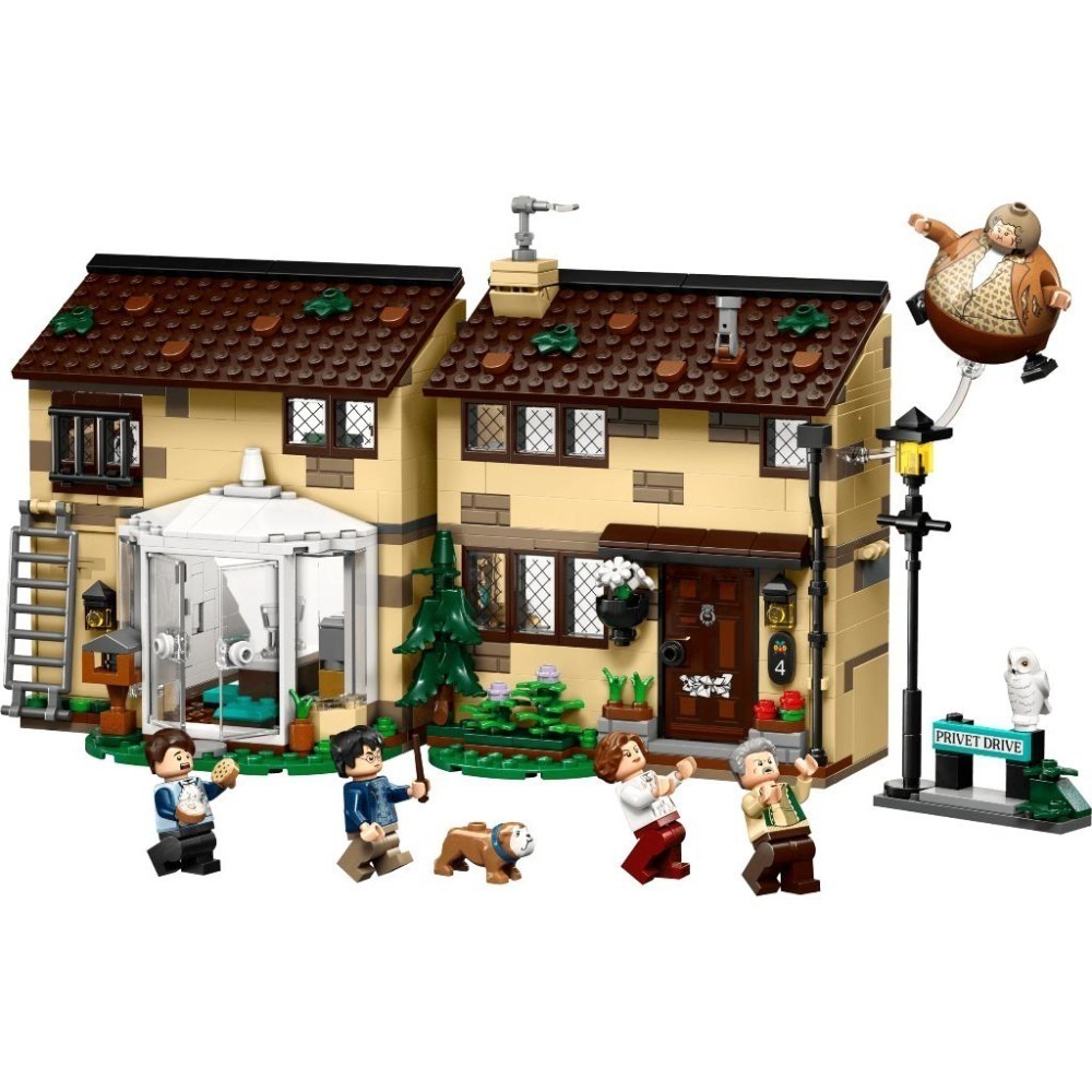 ［想樂］全新 樂高 LEGO 76451 Harry Potter 哈利波特 水蠟樹街 瑪姬姑姑來訪-細節圖3