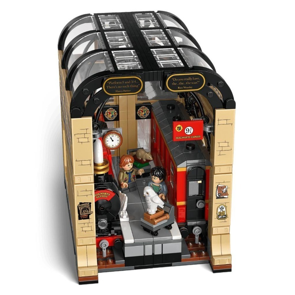 ［想樂］全新 樂高 LEGO 76450 Harry Potter 哈利波特 書擋擺飾 霍格華茲特快車-細節圖6