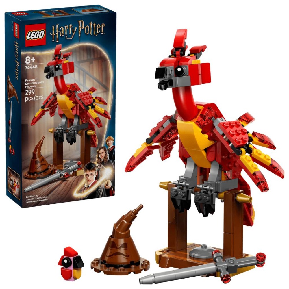 ［想樂］全新 樂高 LEGO 76448 Harry Potter 哈利波特 佛客使 鄧不利多的鳳凰-細節圖8