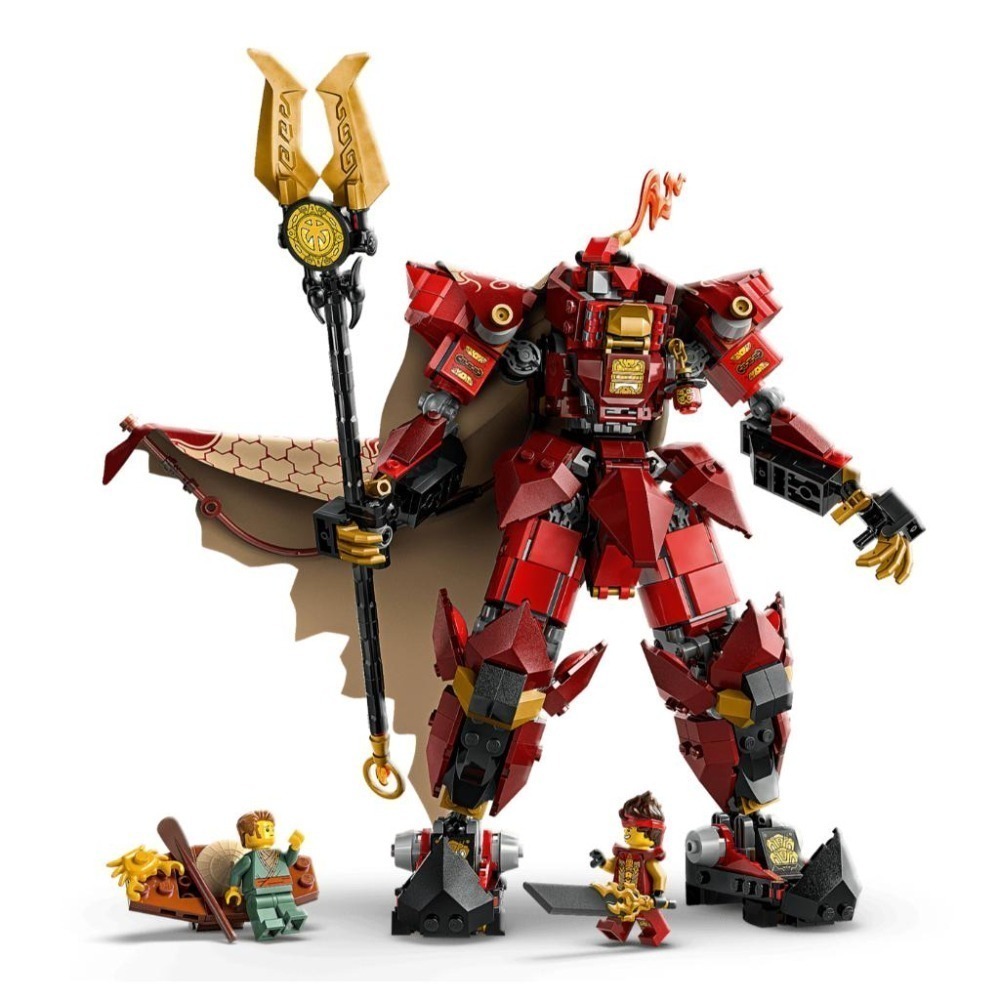 ［想樂］全新 樂高 LEGO 71846 Ninjago 忍者 烈火騎士機械人-細節圖5