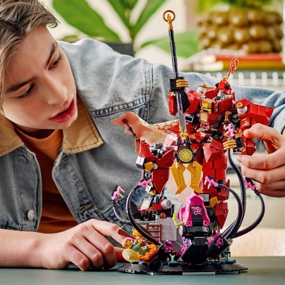 ［想樂］全新 樂高 LEGO 71846 Ninjago 忍者 烈火騎士機械人-細節圖7
