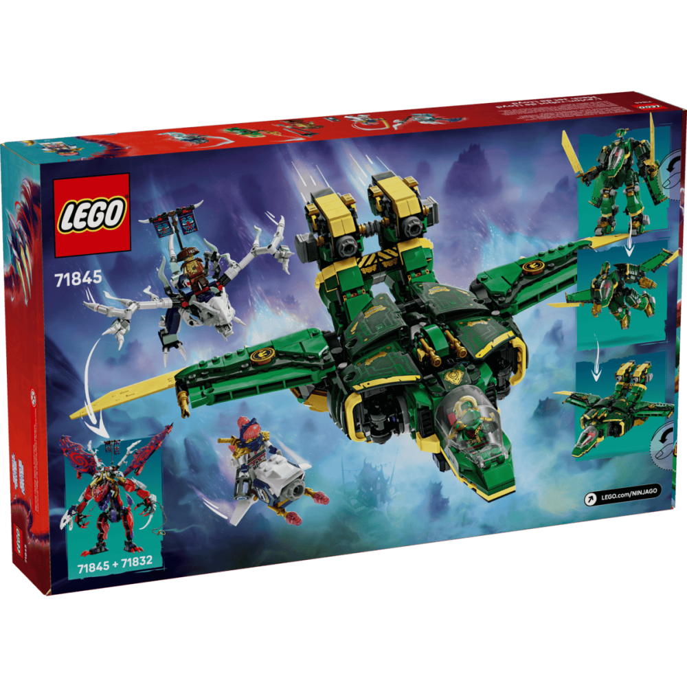 ［想樂］全新 樂高 LEGO 71845 Ninjago 忍者 勞埃德的噴射機機械人-細節圖2