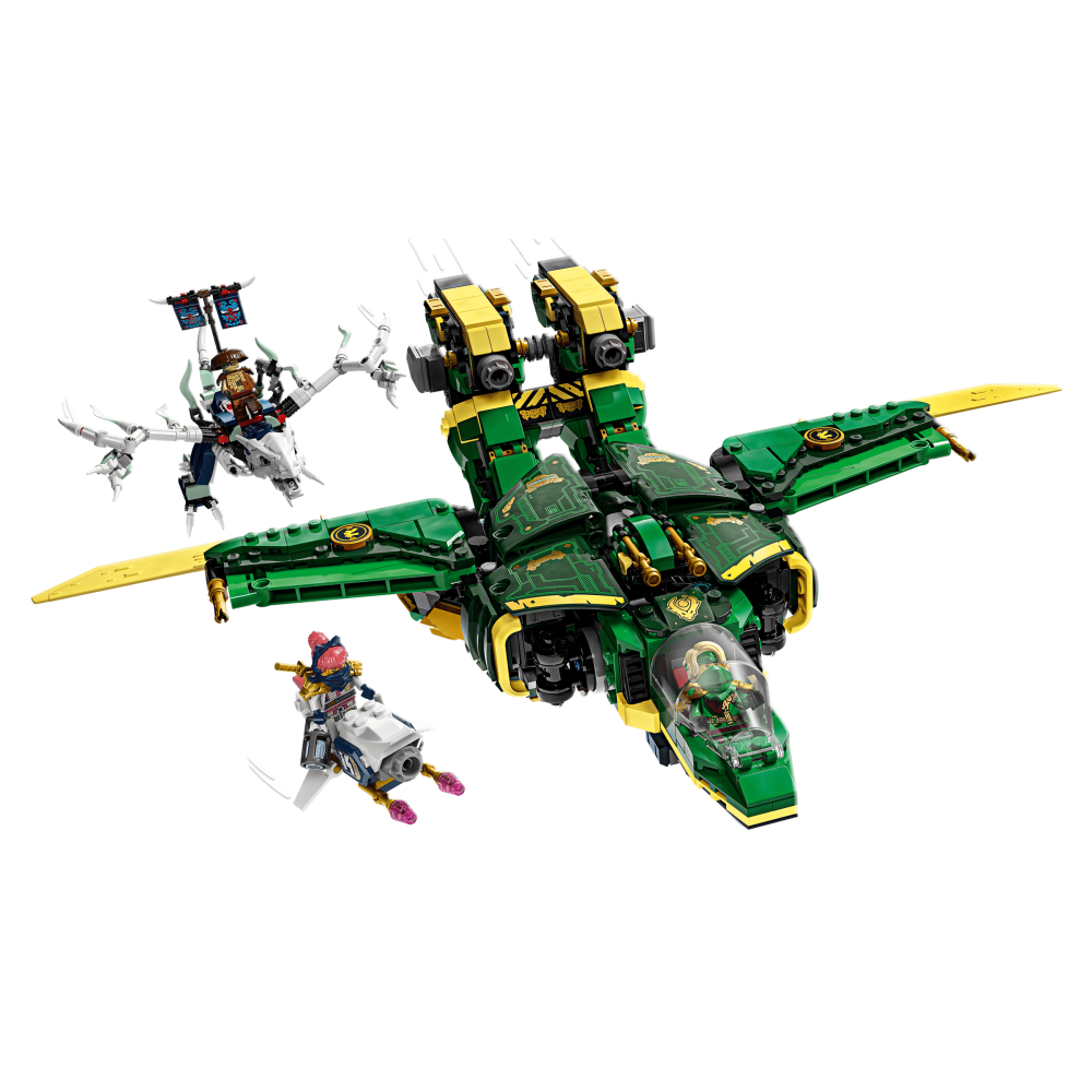 ［想樂］全新 樂高 LEGO 71845 Ninjago 忍者 勞埃德的噴射機機械人-細節圖5