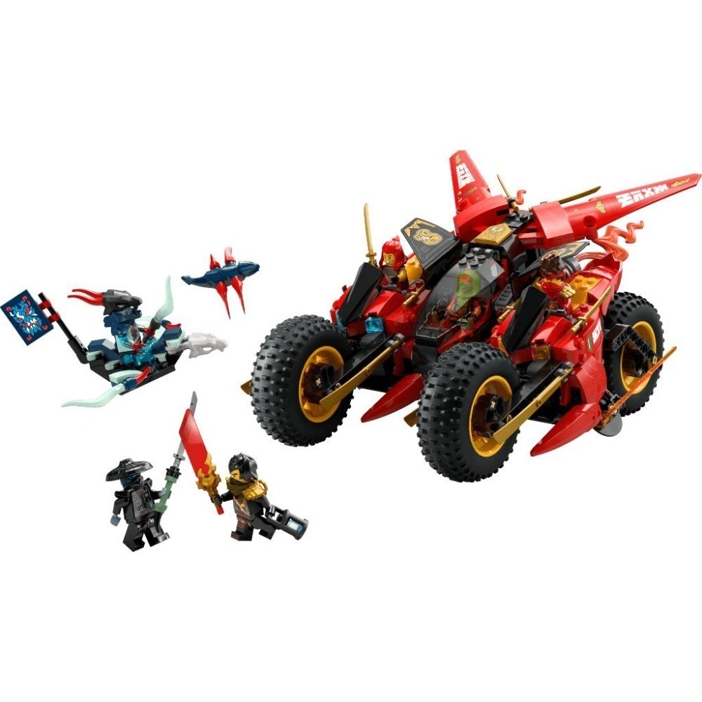 ［想樂］全新 樂高 LEGO 71844 Ninjago 忍者 忍者戰鬥車-細節圖3