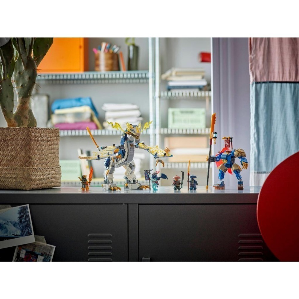［想樂］全新 樂高 LEGO 71843 Ninjago 忍者 羅格的機械人龍騎士-細節圖9