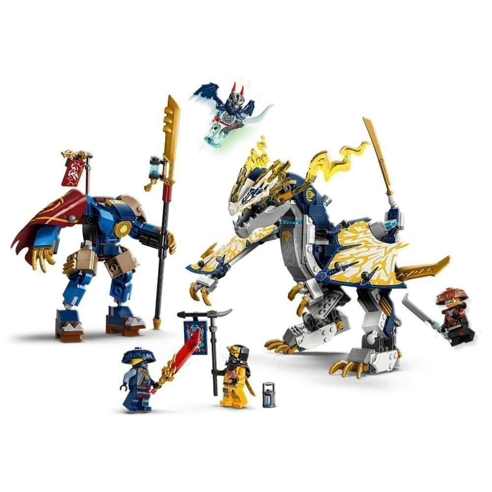 ［想樂］全新 樂高 LEGO 71843 Ninjago 忍者 羅格的機械人龍騎士-細節圖5