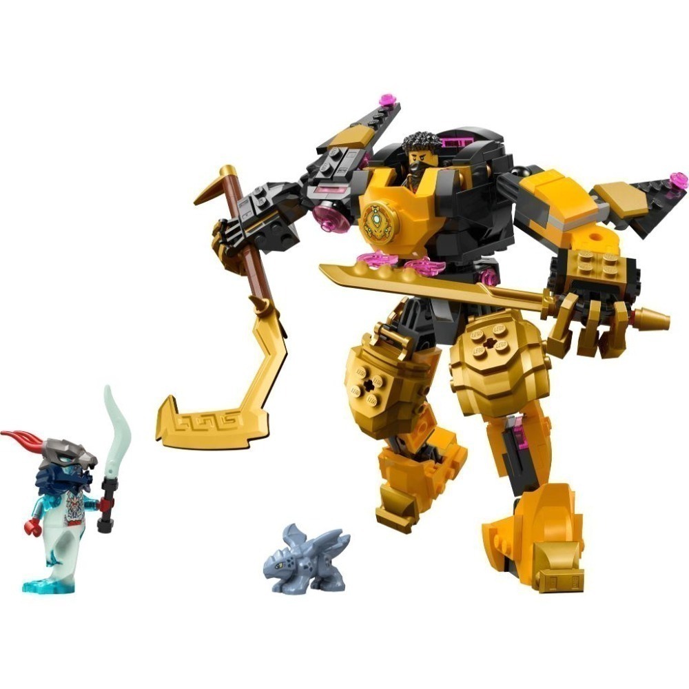 ［想樂］全新 樂高 LEGO 71839 Ninjago 忍者 亞林的旋風忍術戰鬥機械人-細節圖3