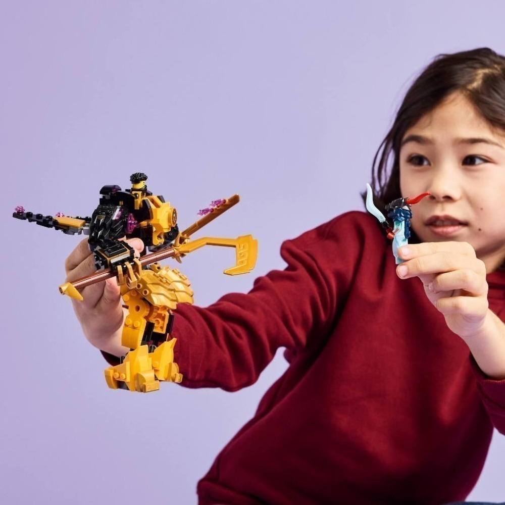 ［想樂］全新 樂高 LEGO 71839 Ninjago 忍者 亞林的旋風忍術戰鬥機械人-細節圖7