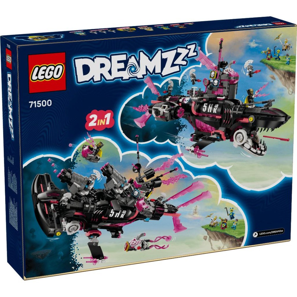 ［想樂］全新 樂高 LEGO 71500 DREAMZzz 追夢人 惡夢鯊魚潛水艇-細節圖2
