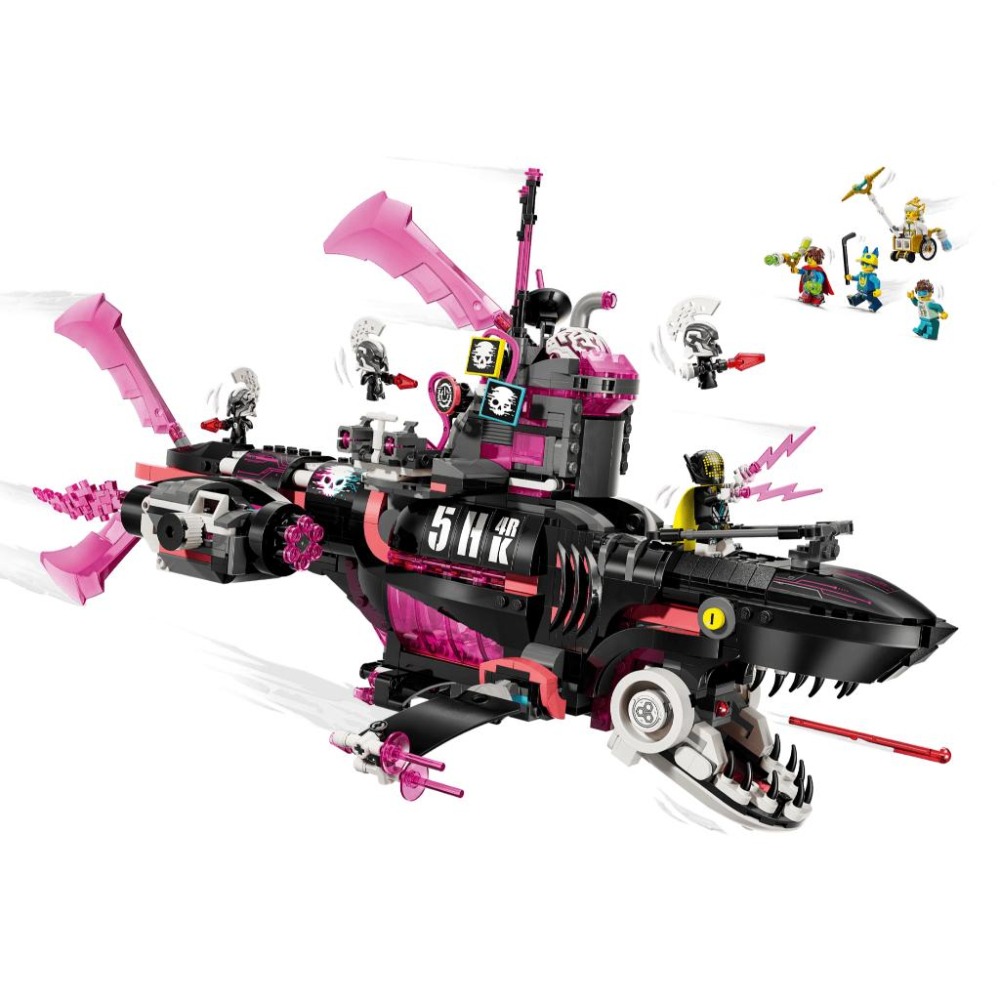 ［想樂］全新 樂高 LEGO 71500 DREAMZzz 追夢人 惡夢鯊魚潛水艇-細節圖6