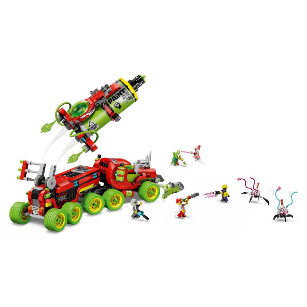 ［想樂］全新 樂高 LEGO 71499 DREAMZzz 追夢人 馬特歐的噴漆卡車-細節圖6