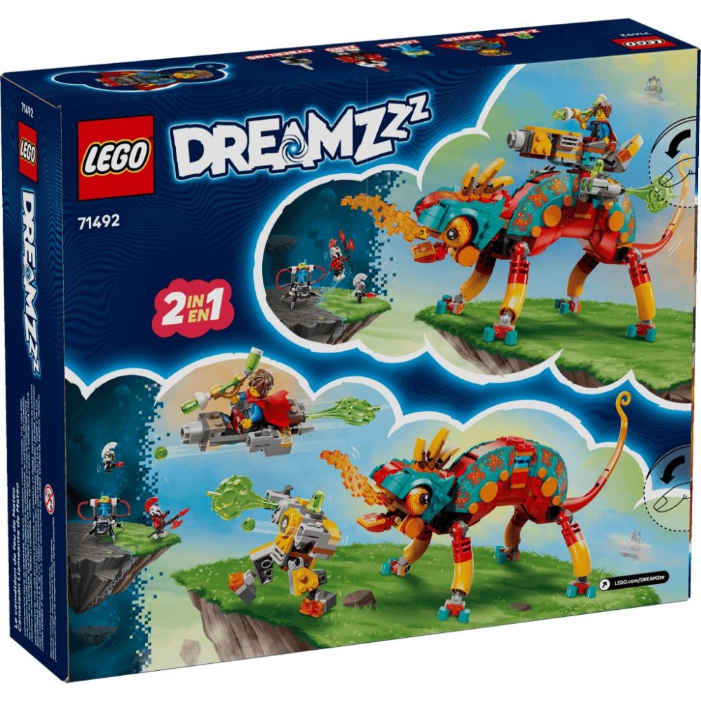 ［想樂］全新 樂高 LEGO 71492 DREAMZzz 追夢人 馬特歐的烈火變色龍-細節圖2