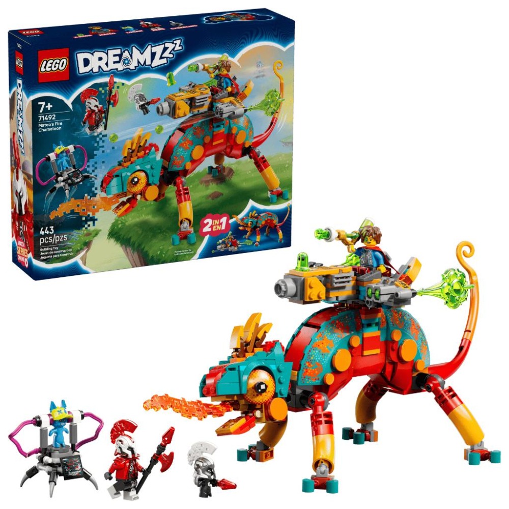 ［想樂］全新 樂高 LEGO 71492 DREAMZzz 追夢人 馬特歐的烈火變色龍-細節圖9