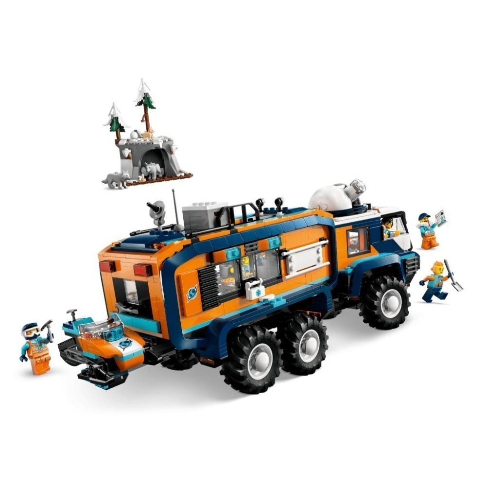 ［想樂］全新 樂高 LEGO 60471 City 城市 北極探險家科學實驗室卡車-細節圖4