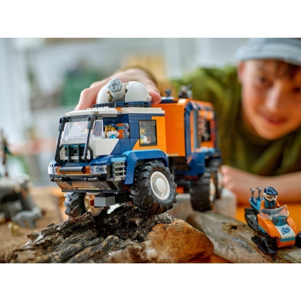 ［想樂］全新 樂高 LEGO 60471 City 城市 北極探險家科學實驗室卡車-細節圖7
