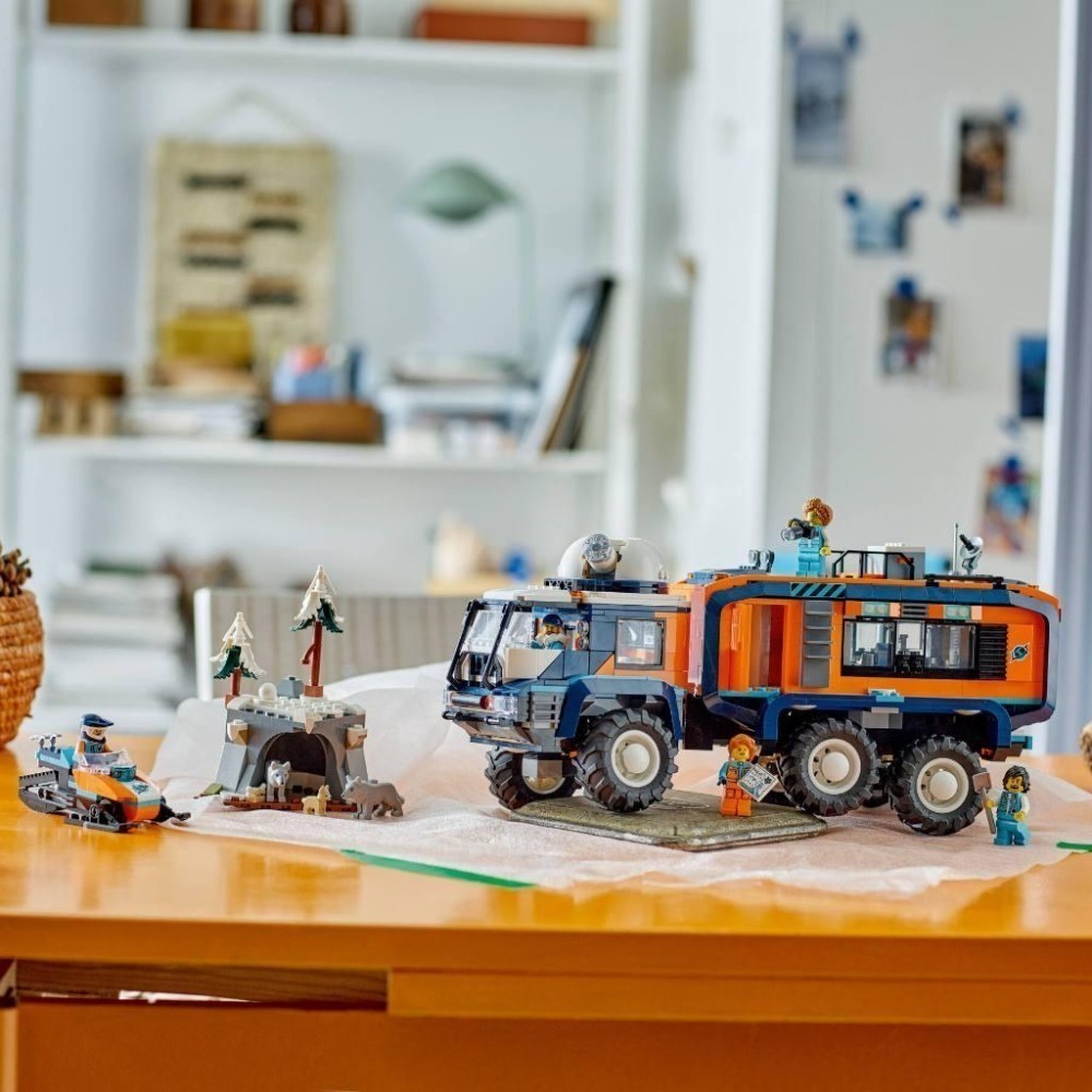［想樂］全新 樂高 LEGO 60471 City 城市 北極探險家科學實驗室卡車-細節圖9