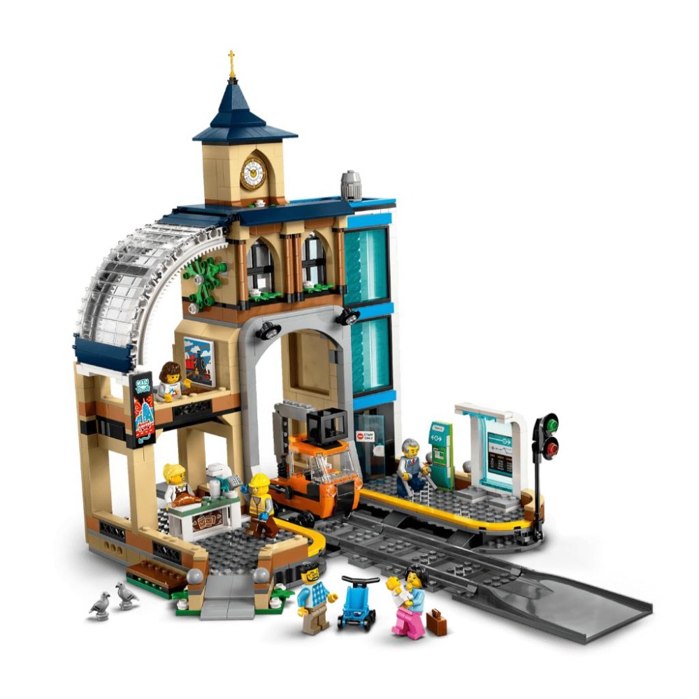［想樂］全新 樂高 LEGO 60469 City 城市 中央車站-細節圖5