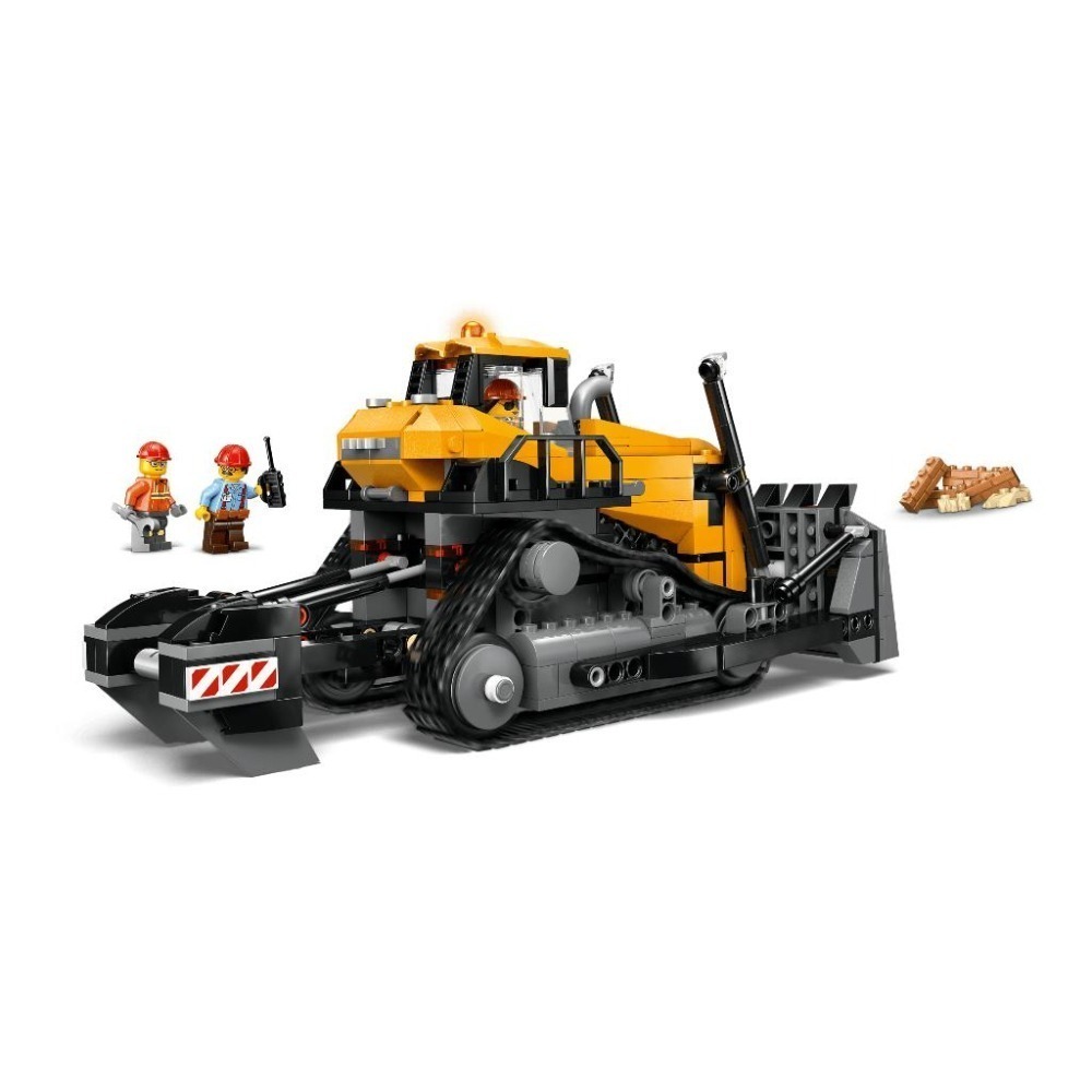 ［想樂］全新 樂高 LEGO 60466 City 城市 黃色推土機-細節圖4