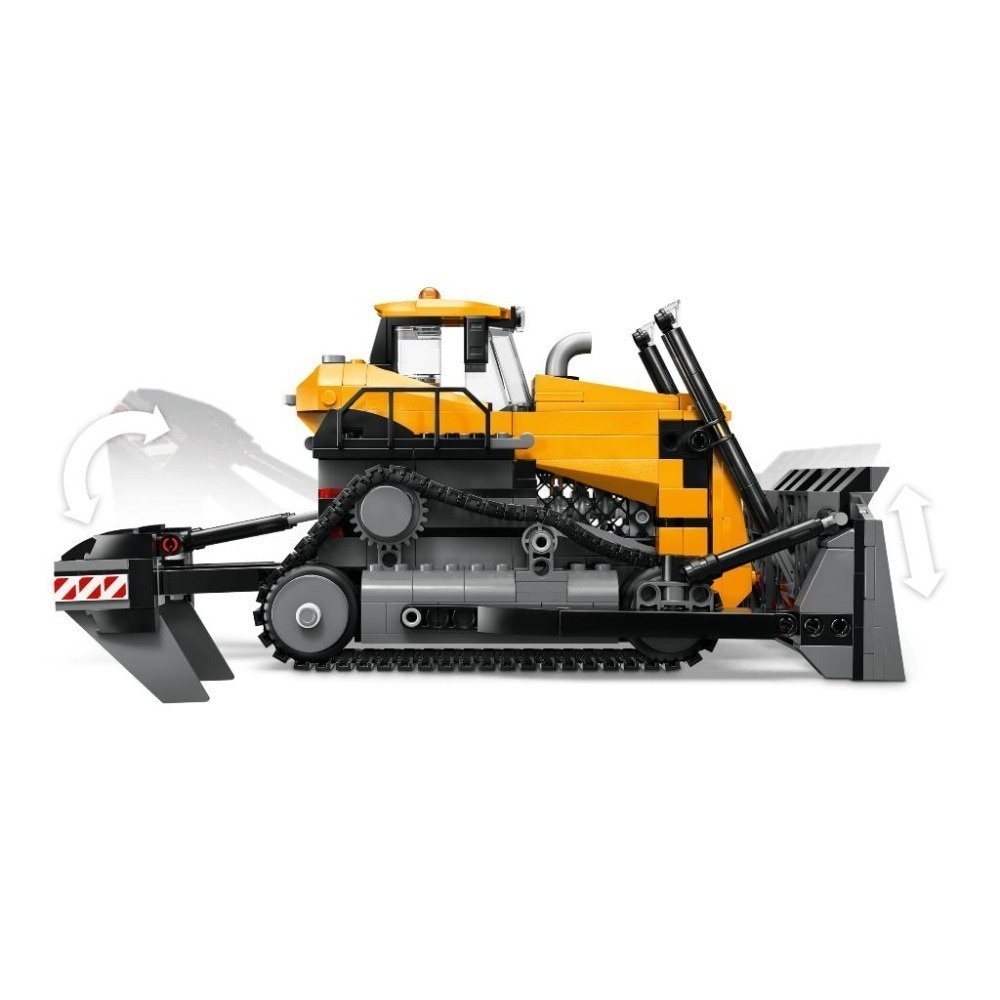 ［想樂］全新 樂高 LEGO 60466 City 城市 黃色推土機-細節圖5