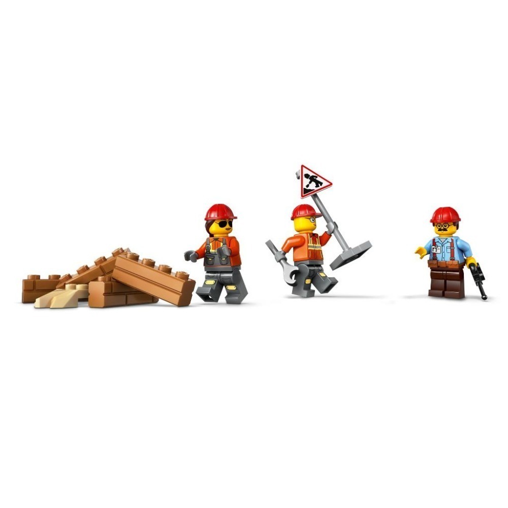 ［想樂］全新 樂高 LEGO 60466 City 城市 黃色推土機-細節圖6
