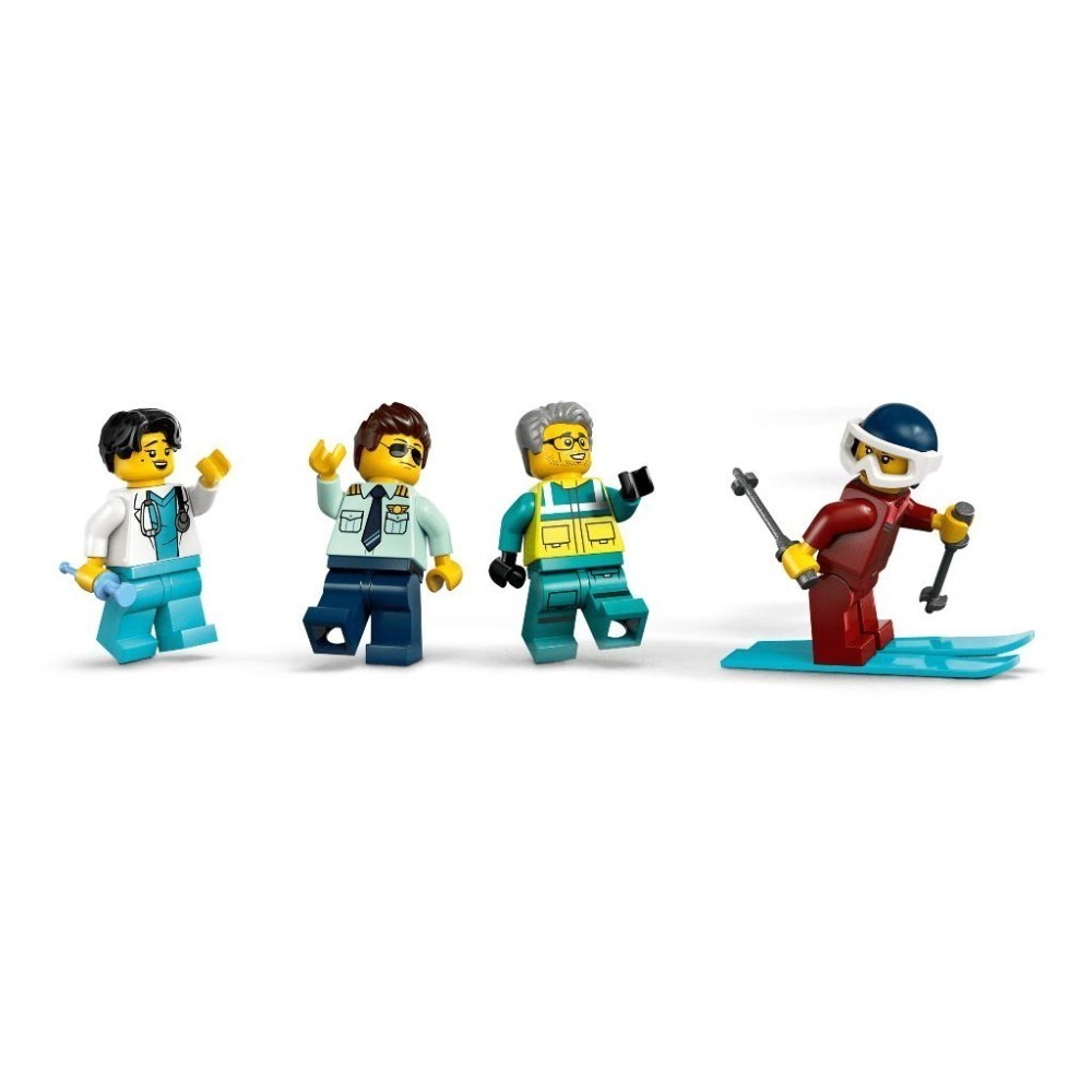 ［想樂］全新 樂高 LEGO 60465 City 城市 緊急救護飛機 (盒損)-細節圖4