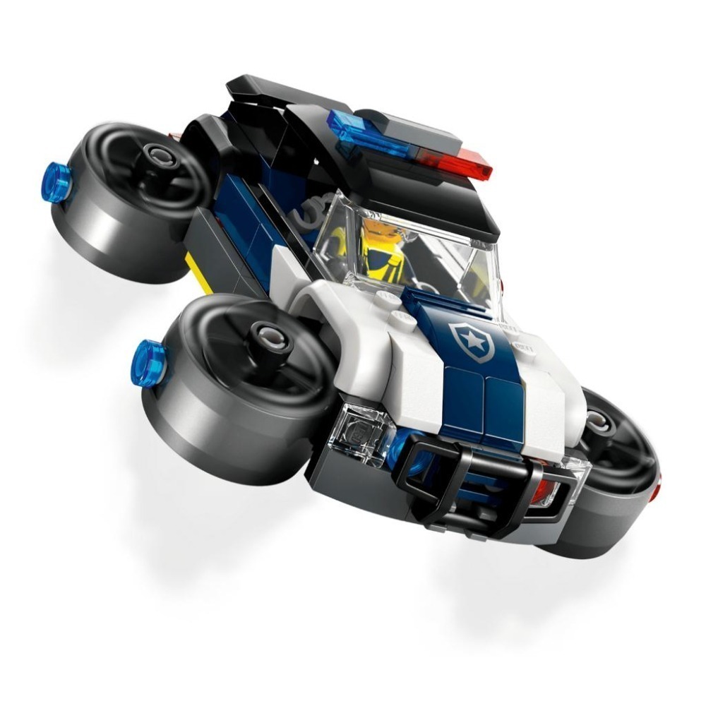 ［想樂］全新 樂高 LEGO 60457 City 城市 客製化警車車庫-細節圖6