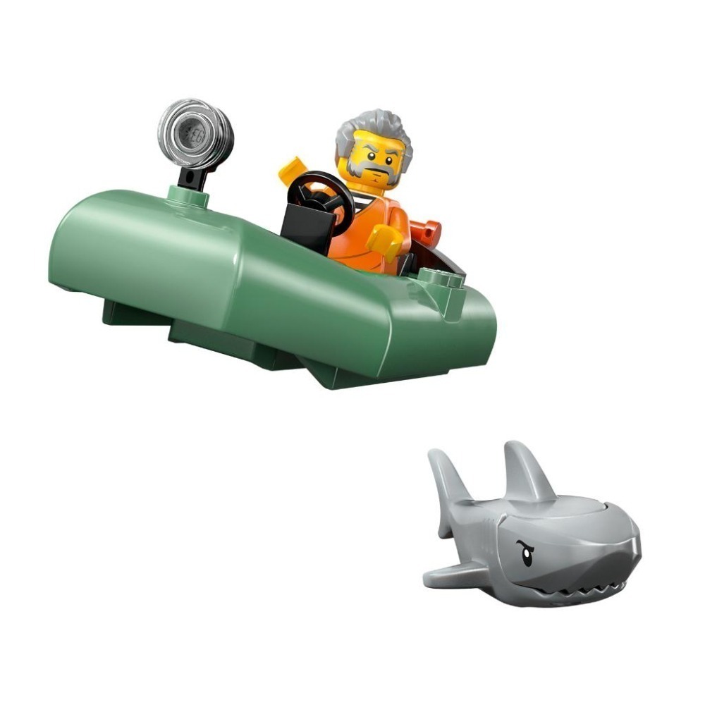 ［想樂］全新 樂高 LEGO 60456 City 城市 警艇追逐戰-細節圖6