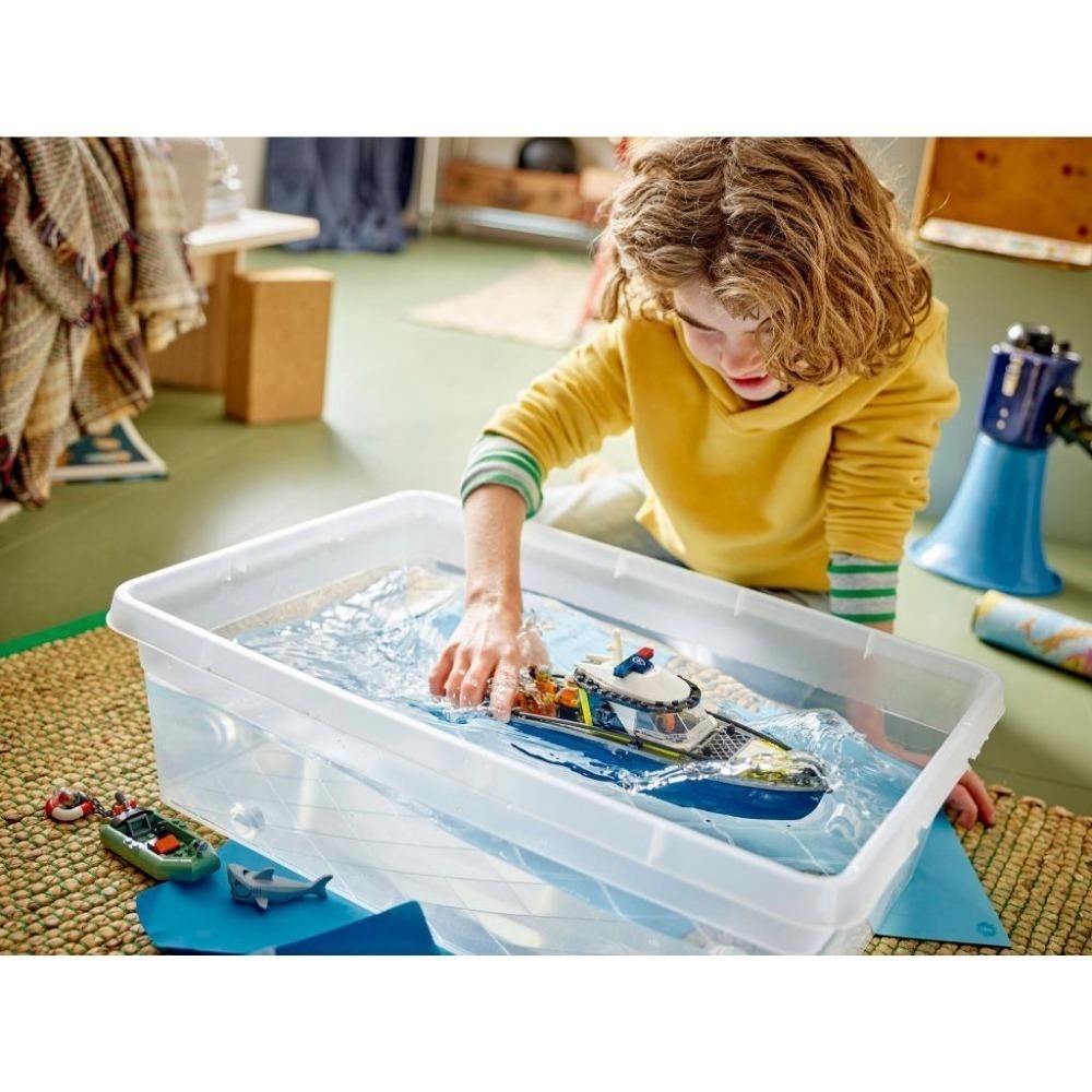 ［想樂］全新 樂高 LEGO 60456 City 城市 警艇追逐戰-細節圖7