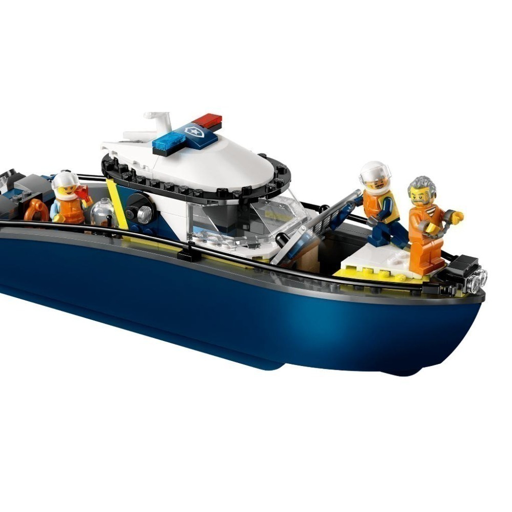 ［想樂］全新 樂高 LEGO 60456 City 城市 警艇追逐戰-細節圖5