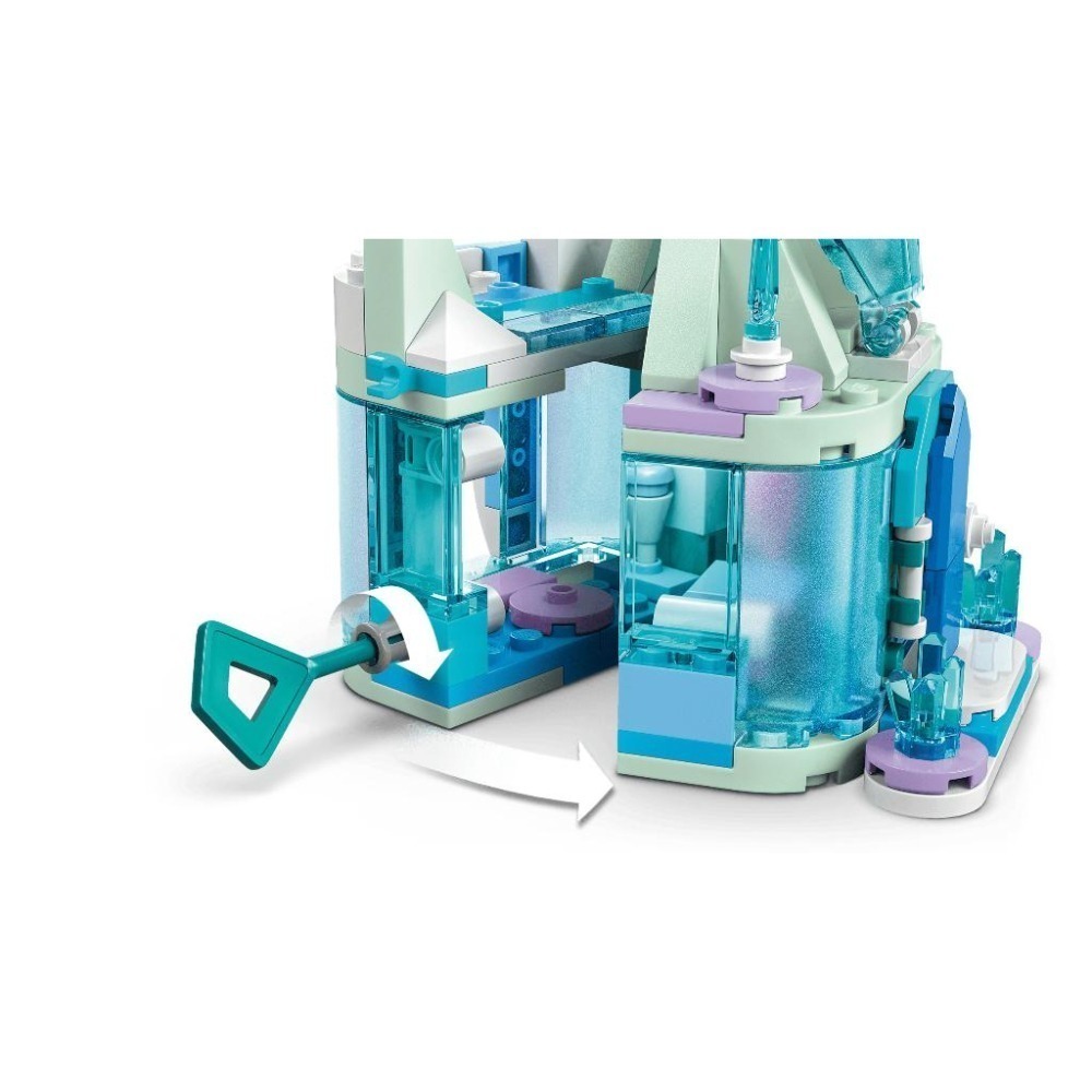 ［想樂］全新 樂高 LEGO 43278 Disney 迪士尼 冰雪奇緣 迷你艾倫戴爾城堡 艾莎的冰雪宮殿-細節圖7