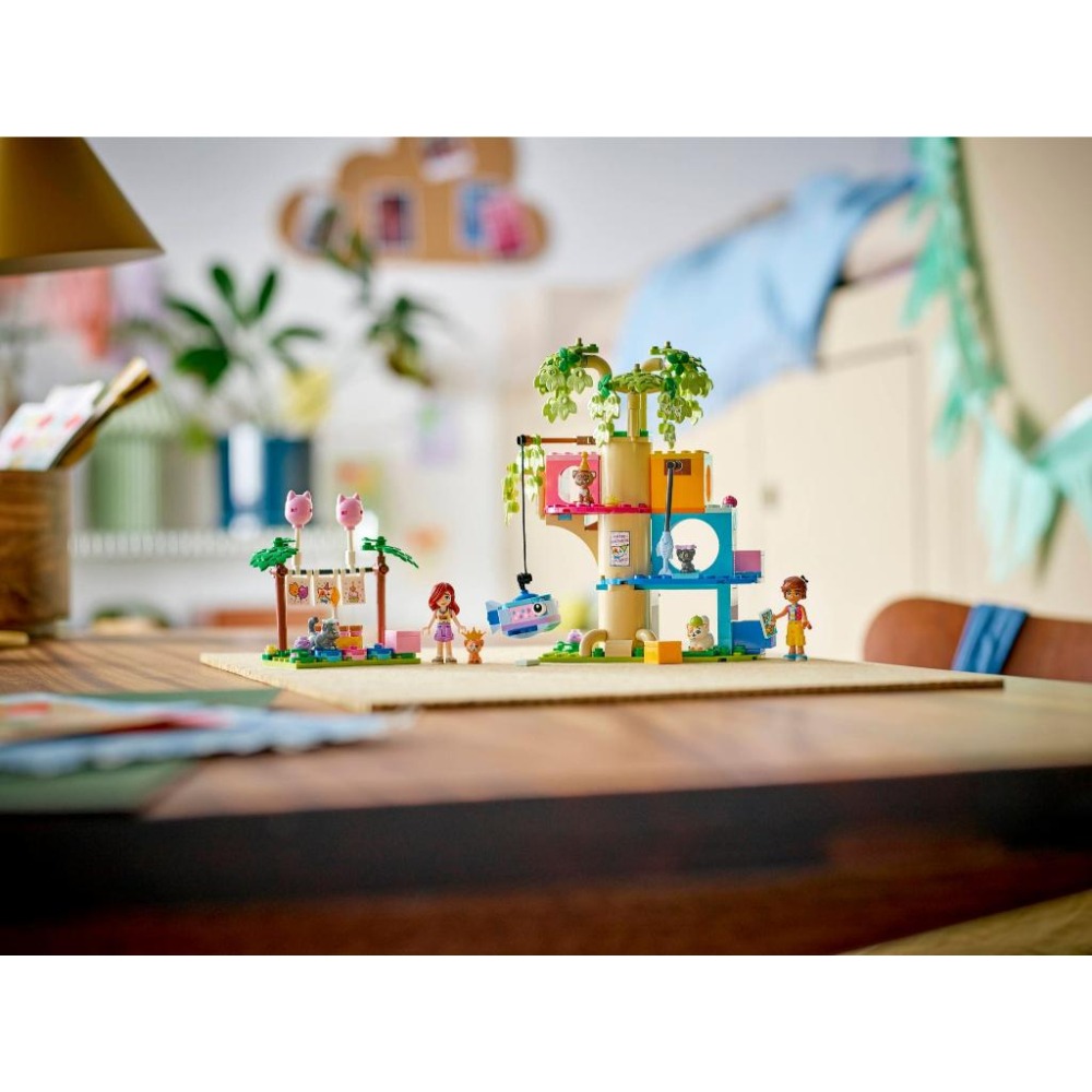 ［想樂］全新 樂高 LEGO 42666 Friends 好朋友 貓咪生日派對和樹屋-細節圖9