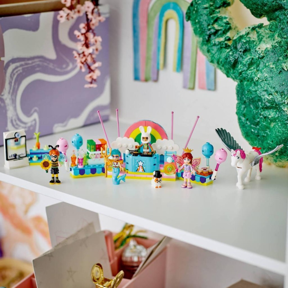 ［想樂］全新 樂高 LEGO 42661 Friends 好朋友 獨角獸和仙子變裝派對-細節圖9