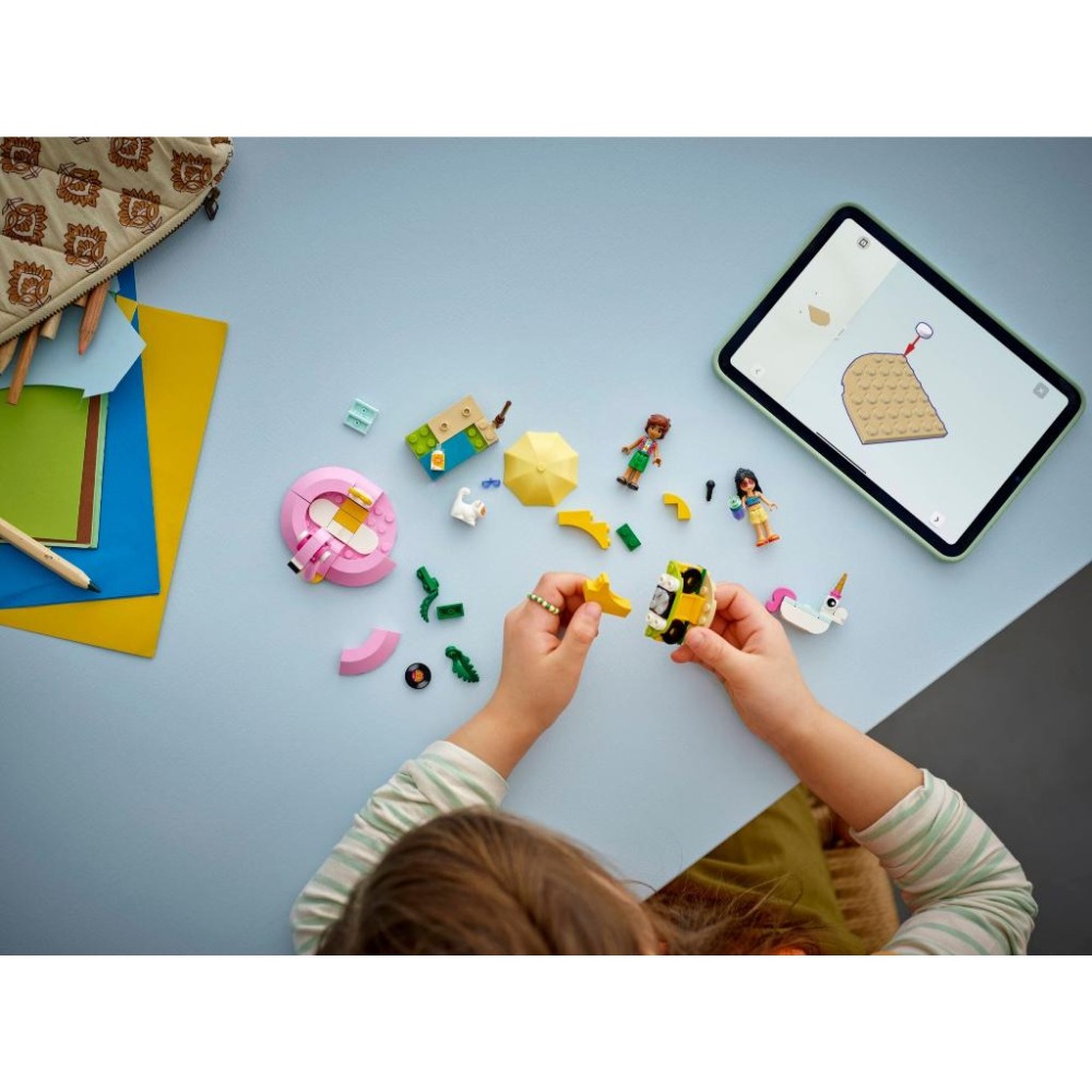 ［想樂］全新 樂高 LEGO 42658 Friends 好朋友 獨角獸和紅鶴泳池派對-細節圖7