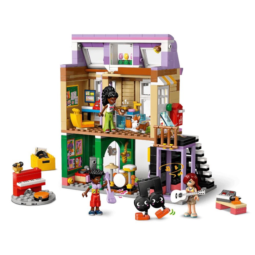 ［想樂］全新 樂高 LEGO 42653 Friends 好朋友 樂器行和公寓-細節圖5