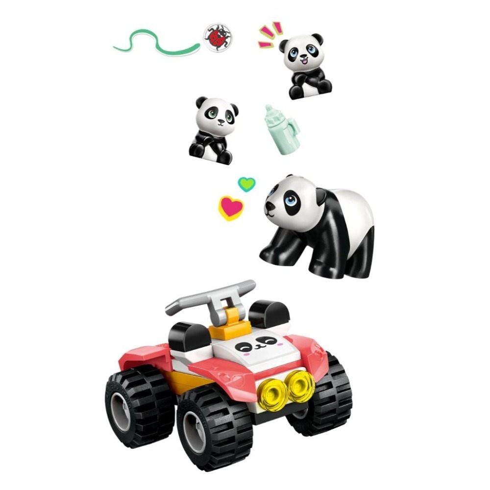 ［想樂］全新 樂高 LEGO 42648 Friends 好朋友 熊貓保護區動物照顧趣-細節圖4